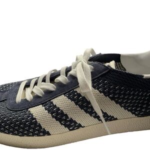 Adidas Gazelle Factory Sample Men’s 9 Navy White Suede Sneakers EUC